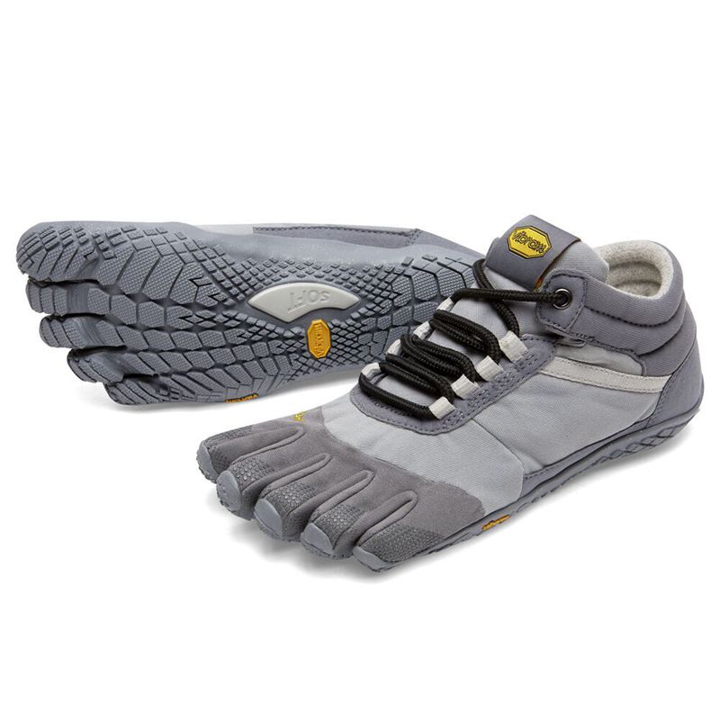 Vibram FiveFingers Trek Ascent Insulated Férfi Túracipő - Szürke EQVA933